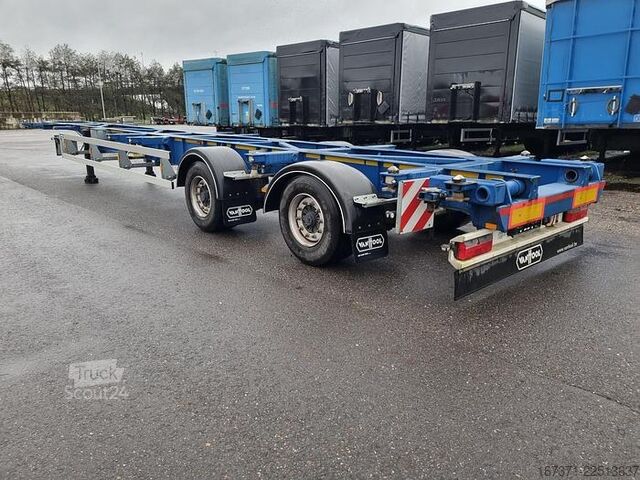 Konttikuljetukset Van Hool A2C001 - container- CHASSIS-55 foot   plus 2 X ...