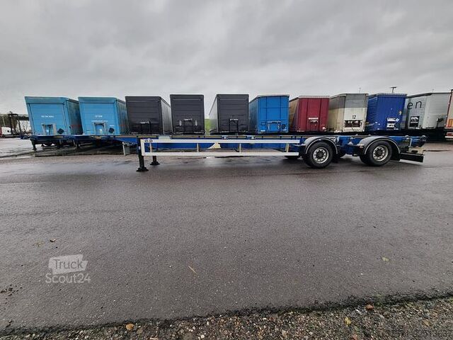 Konttikuljetukset Van Hool A2C001 - container- CHASSIS-55 foot   plus 2 X ...