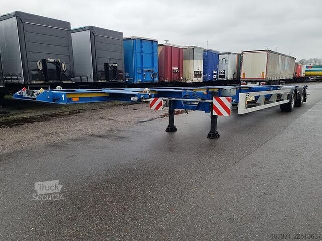 Konttikuljetukset Van Hool A2C001 - container- CHASSIS-55 foot   plus 2 X ...