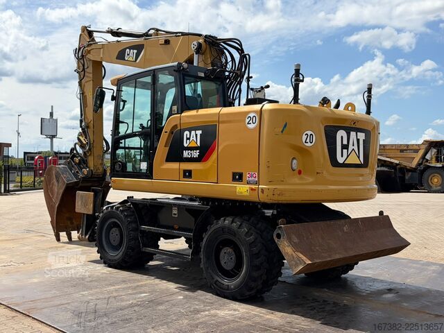 Kolesový bager Caterpillar M316F Mobile excavator