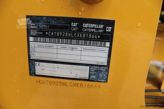 Radlader CATERPILLAR 928H - Nr.: 864