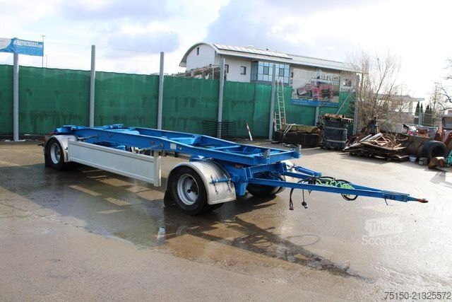 Remorcă roll off HÜFFERMANN HSA 18.65 - Schlitten - Nr.: 314