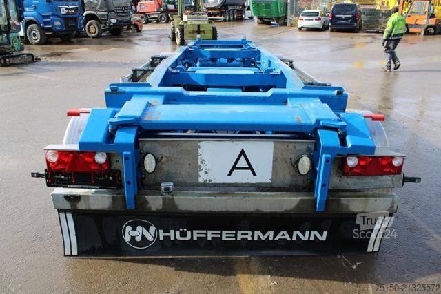 Remorcă roll off HÜFFERMANN HSA 18.65 - Schlitten - Nr.: 314