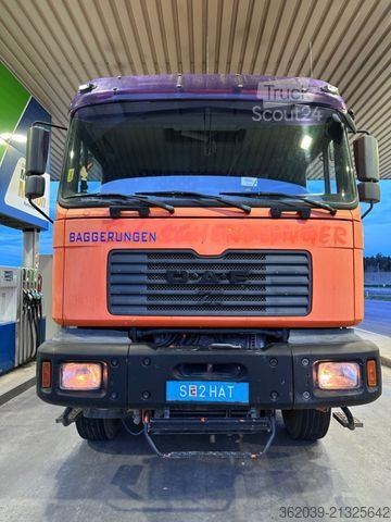 Camion per carichi pesanti MAN 26.413 DFLT 6X4 Blatt Luft Abs 3 SEITENKIPPER