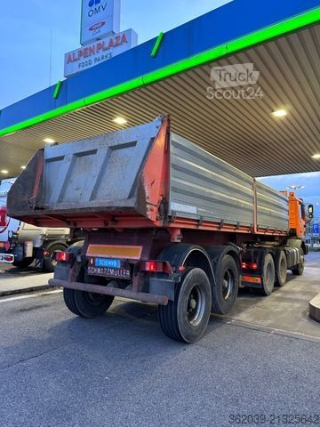 Camion per carichi pesanti MAN 26.413 DFLT 6X4 Blatt Luft Abs 3 SEITENKIPPER