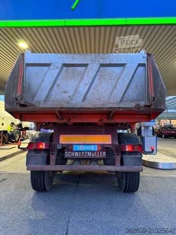 Camion per carichi pesanti MAN 26.413 DFLT 6X4 Blatt Luft Abs 3 SEITENKIPPER