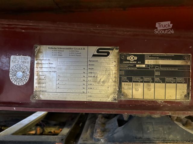 Camion per carichi pesanti MAN 26.413 DFLT 6X4 Blatt Luft Abs 3 SEITENKIPPER