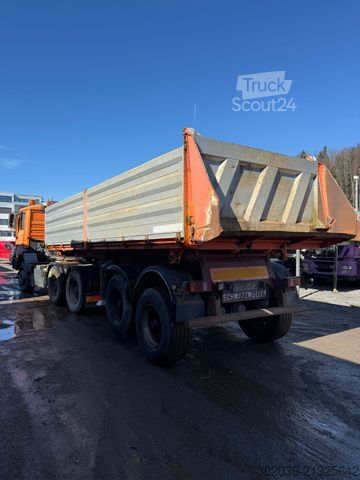 Camion per carichi pesanti MAN 26.413 DFLT 6X4 Blatt Luft Abs 3 SEITENKIPPER