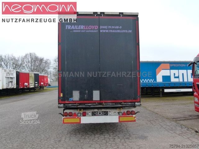 Open semitrailer with tarp KRONE SDP 27, BPW ECO Plus,  Standart, Deutsch