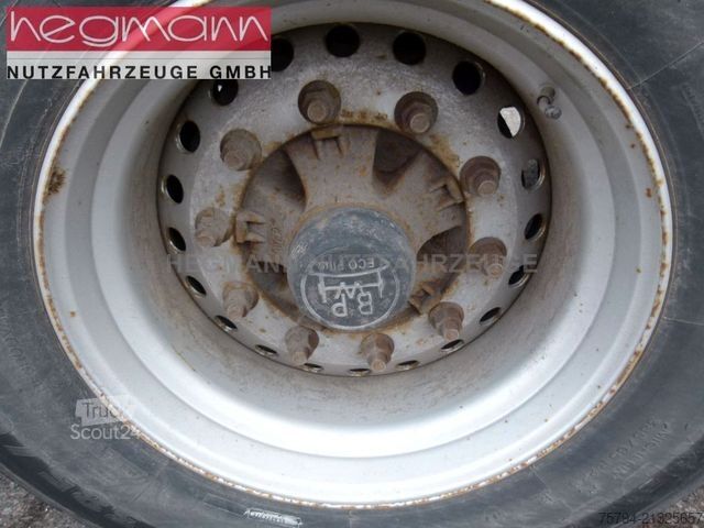 Open semitrailer with tarp KRONE SDP 27, BPW ECO Plus,  Standart, Deutsch