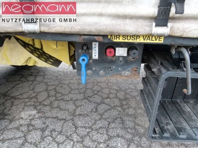 Open semitrailer with tarp KRONE SDP 27, BPW ECO Plus,  Standart, Deutsch