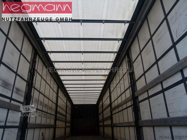 Open semitrailer with tarp KRONE SDP 27, BPW ECO Plus,  Standart, Deutsch