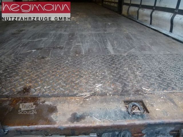 Open semitrailer with tarp KRONE SDP 27, BPW ECO Plus, Standart, Deutsch