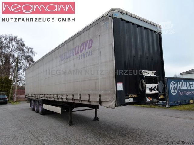 Open semitrailer with tarp KRONE SDP 27, BPW ECO Plus, Standart, Deutsch