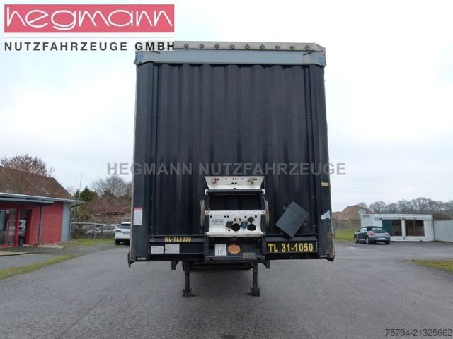 Open semitrailer with tarp KRONE SDP 27, BPW ECO Plus, Standart, Deutsch