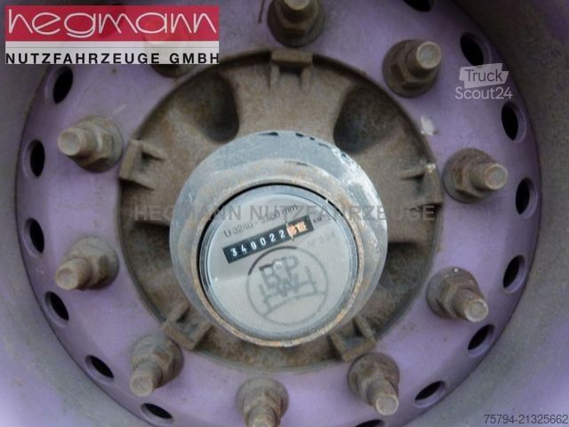 Open semitrailer with tarp KRONE SDP 27, BPW ECO Plus,  Standart, Deutsch