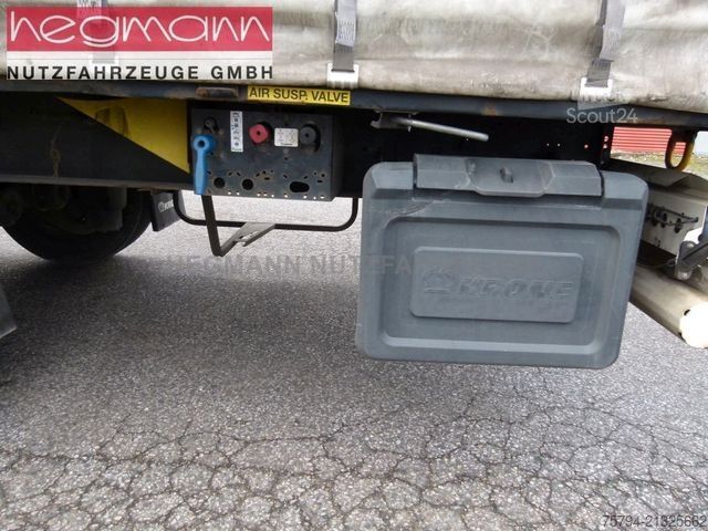 Open semitrailer with tarp KRONE SDP 27, BPW ECO Plus, Standart, Deutsch