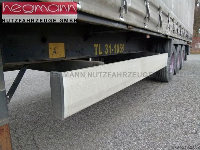 Open semitrailer with tarp KRONE SDP 27, BPW ECO Plus,  Standart, Deutsch