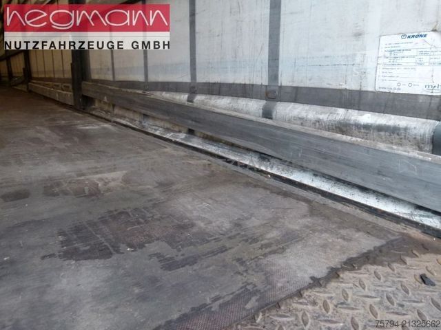 Open semitrailer with tarp KRONE SDP 27, BPW ECO Plus,  Standart, Deutsch