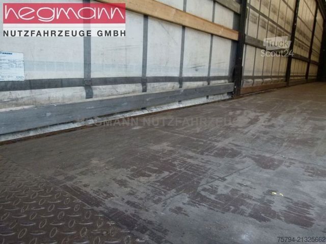 Open semitrailer with tarp KRONE SDP 27, BPW ECO Plus,  Standart, Deutsch