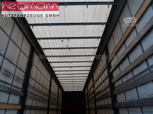 Open semitrailer with tarp KRONE SDP 27, BPW ECO Plus, Standart, Deutsch