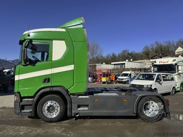 Standard nyergesvontató SCANIA R 500 Retarder Voll Luft Alu Felgen