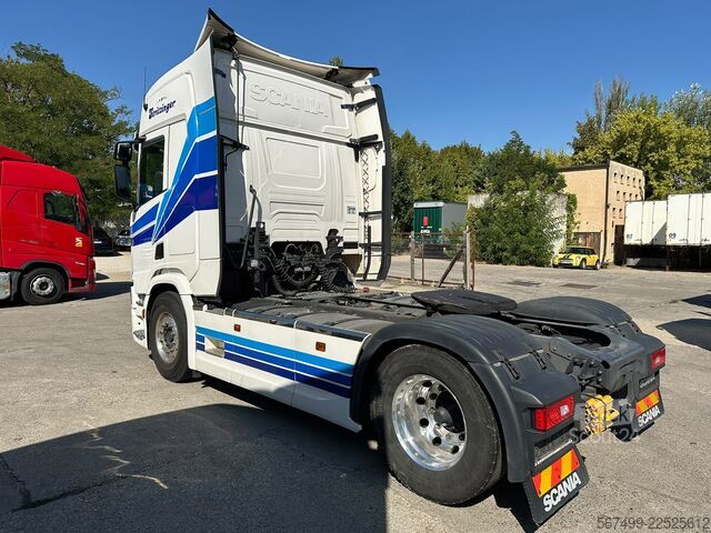 Standart-SZM Scania R500 Full Spoiler, Standklima, Big Navi, Digit ...