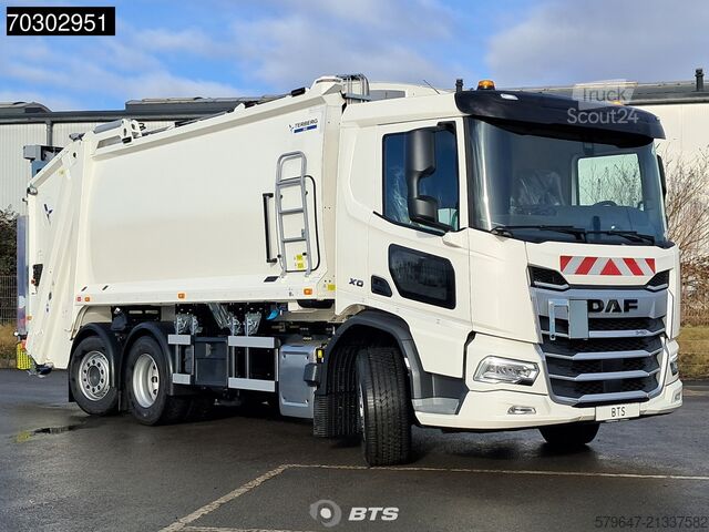 Vozilo za zbiranje odpadkov DAF XD 340 6X2 NEW! 21m3 Terberg HS Olympus 21W Lif...