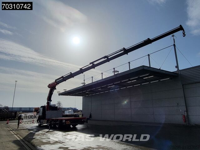 Lastplattform Volvo FM 540 8X4 NL-truck HMF 6020 K Crane 8 extensio...