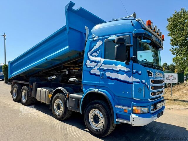Kipper Scania G480 8x4 TIPPER / KIPPER - STEEL SPRING / BLATT...