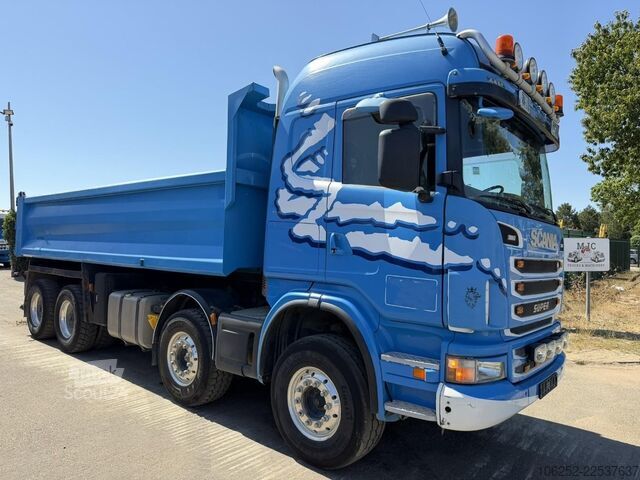 Kipper Scania G480 8x4 TIPPER / KIPPER - STEEL SPRING / BLATT...