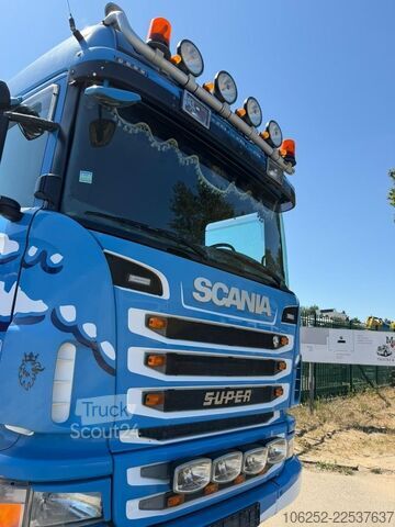 Kipper Scania G480 8x4 TIPPER / KIPPER - STEEL SPRING / BLATT...