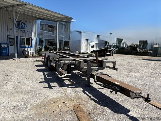 Anhänger-Wechselfahrgestell SOMMER Jumbo Lafette Verzinkt 235/75R17,5