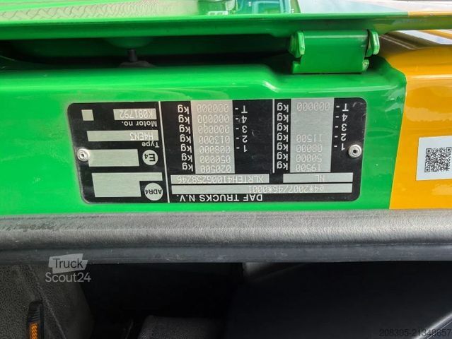 Standard tractor unit DAF XF 450 XF450 4X2 SSC / full spoilers / 2x tank /
