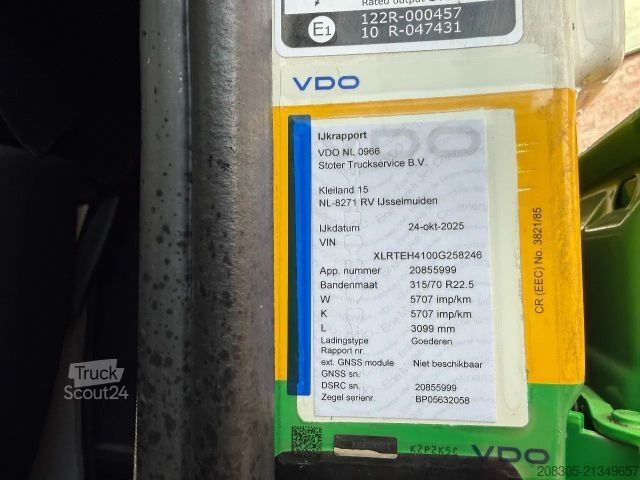 Standard tractor unit DAF XF 450 XF450 4X2 SSC / full spoilers / 2x tank /