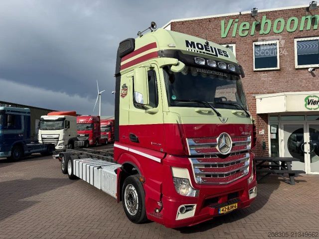Châssis de camion MERCEDES-BENZ Actros 2745LL 6X2 GIGASPACE CHASSIS EURO6 HOLLAN