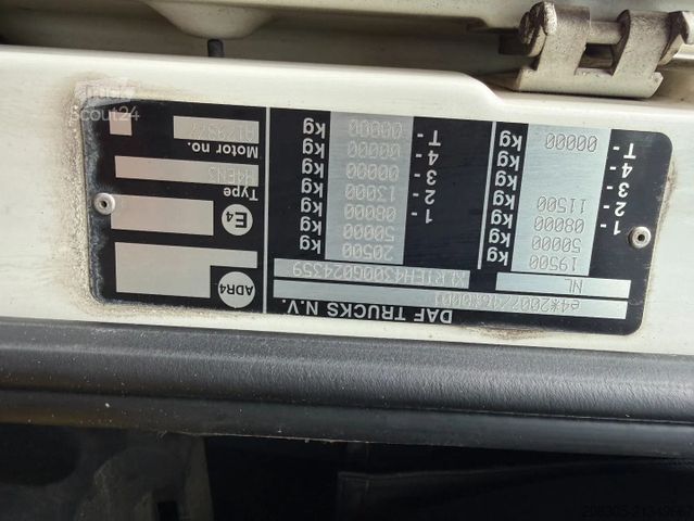 Standardní tahač DAF XF 460 XF460 4X2 EURO 6 / Alcoa / Holland truck