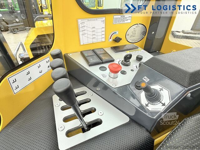 Chariot élévateur multidirectionnel Combilift C4000 GAS DUPLEX 4600 FORK POSITIONER