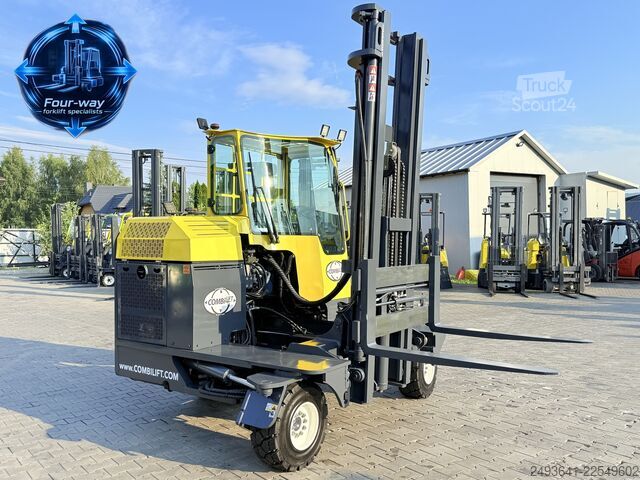 Vierwegestapler Combilift C3000XL GAS DUPLEX 4550 FORK POSITIONER
