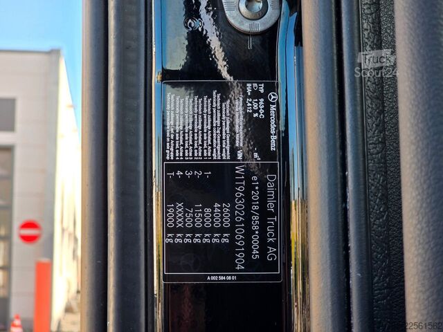 Wechselfahrgestell LKW MERCEDES-BENZ Actros 2553 | 6E | Retarder | Lenk-liftachse