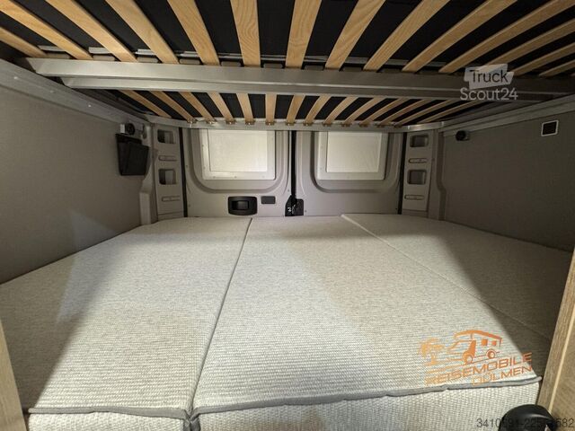 Camping-car CLEVER Vario Kids 600 Auto TV Solar AHK Luft Alarm SOG