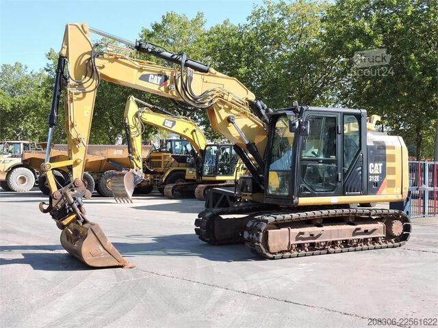 Excavatrice à chaînes CATERPILLAR 312EL