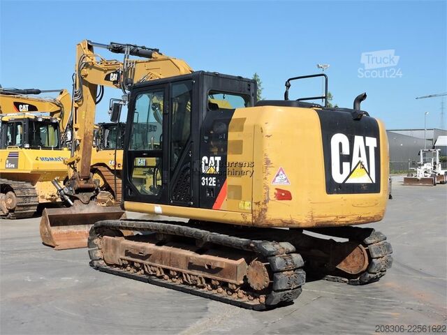 Excavatrice à chaînes CATERPILLAR 312EL