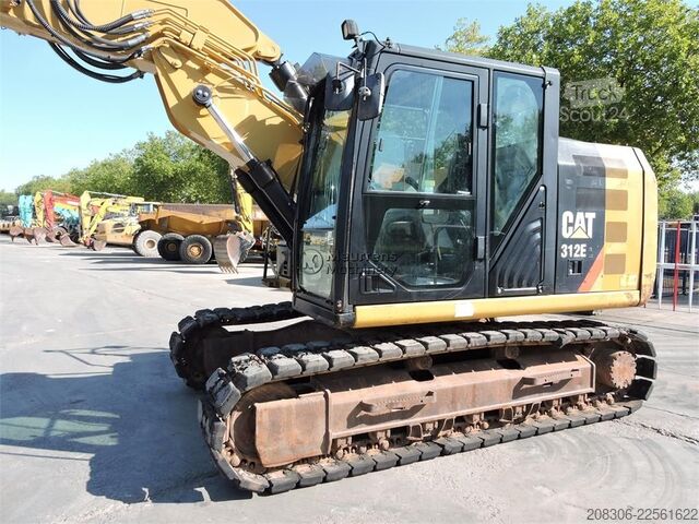 Excavatrice à chaînes CATERPILLAR 312EL