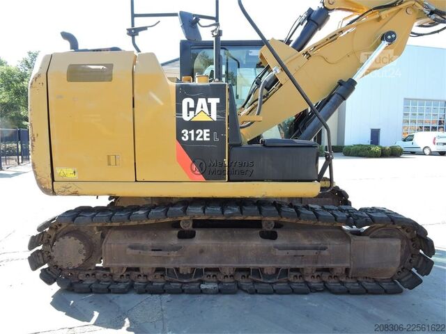 Excavatrice à chaînes CATERPILLAR 312EL