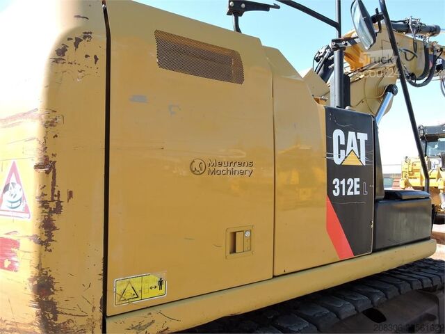 Excavatrice à chaînes CATERPILLAR 312EL