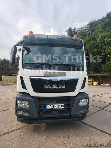 Вантажівка з відкритою платформою MAN TGS 18.360 / 6,6m / Hiab 244 16m Kran