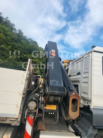 Вантажівка з відкритою платформою MAN TGS 18.360 / 6,6m / Hiab 244 16m Kran