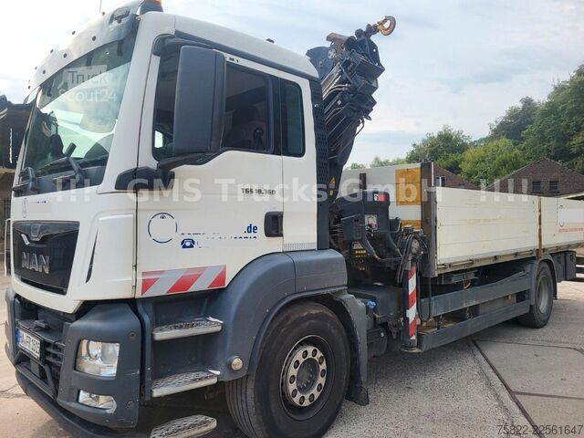 Lastbilmonteret kran MAN TGS 18.360 / 6,6m / Hiab 244 16m Kran