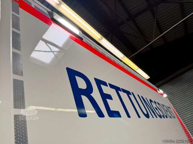 Samochód strażacki MERCEDES-BENZ Sprinter 519 Rettungswagen Ferno-Trage 1.Hand